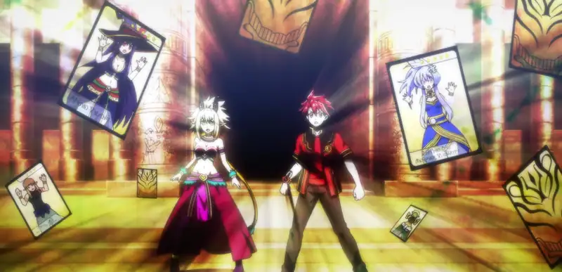 Everyone transformed into cards